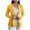 Yellow, variant on My Items Women Blazer Jacket Light Jackets Fall Fashion Women's Versatile Lapel Long Sleeve Medium Long Button Blazer