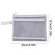 thumbnail image 3 of Bolsa de archivo con cremallera de malla transparente A5 con asa – estuche para lápices de nylon, bolsa de maquillaje de viaje, organizador para almacenamiento de documentos y juguetes, 3 of 6