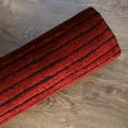 thumbnail image 3 of Rugsotic Carpets Handmade Rugs Hand Knotted Loom Rectangle 6'x9' Red Black Silk for Indoor Use, 3 of 8