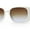 White / Brown Blue, variant on Womens Mod Rounded Rectangle Plastic Sunglasses White Brown Blue