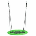 thumbnail image 3 of SONGMY 40" Kids Round Saucer Tree Swing, Purple 900D Oxford Waterproof Swing Platform, 3 of 8