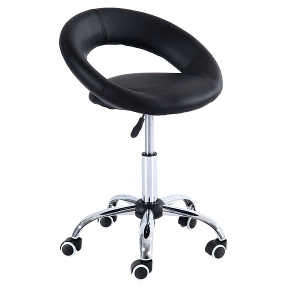 Height-Changeable Rolling Chair / Used in Massage and Beauty Parlors / Reduces Body Stress