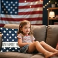 thumbnail image 6 of Clearance Under $5 Boovnll 4th of July Pillow Covers 18x18 - Red White Blue Stars Stripe Throw Pillow Covers, Linen Patriotic Pillow Covers for Memorial Day Home Sofa Decor, 4th of July Decorations, 6 of 6