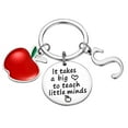 thumbnail image 1 of TechWave Teacher Appreciation For Women Keychain For Teachers Thank You From Students Teacher Small Key Rings for Dog Women's Wallets Small Key Holder for Car Car Key Lanyard Wallet Women Holder Blank, 1 of 1