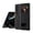 Black, variant on MonsDirect for 7.6 inch Samsung Galaxy Z Fold 3 5G 2021 Case, Nappa Leather with Flip Folding Magnetic Face Cover, Window Design with Hidden Kickstand Full Protective Case for Galaxy 3, Black