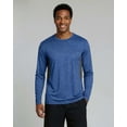 thumbnail image 2 of Real Essentials 4 Pack: Men's Dry-Fit UV Moisture Wicking UPF 50+ SPF Sun Protective Fishing Hiking Active Long Sleeve Shirt, 2 of 6