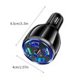 thumbnail image 3 of Discount Galore, 5USB QC3.0 Car Charger, Fast AC Wall Adapter, 3x USB Ports + 1x AC Outlet, Compact Design, For Home-Office, High-Speed Charging, Universal Device Compatibility Akmoler [New Arrival], 3 of 8