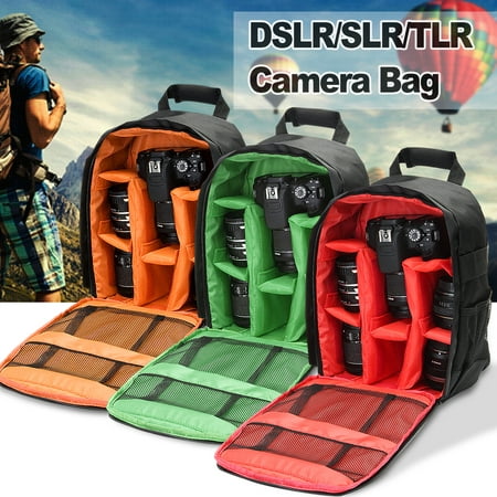 Camera Backpack Waterproof Shockproof Photographer Camera Bag Camera Case 8.27x12.60x5.12