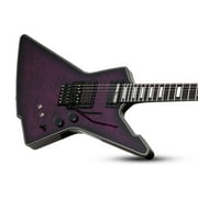 Schecter E-1 FR-S Special Edition Electric Guitar - Trans Purple Burst
