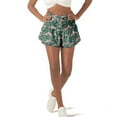 thumbnail image 2 of Flowy Pants for Women High Waisted Women Drawstring Shorts Casual Summer Flowy High Waisted Spors Shorts Quick Dry Cute Printed Beach Short Pants Shorts for Women Casual Summer, 2 of 6