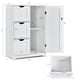 thumbnail image 3 of Armario de Suelo Costway para Baño 3 cajones 1 armario 60 x 30 x 81cm blanco, 3 of 10
