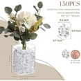 thumbnail image 3 of 150PCS Fake Diamonds, Plastic Diamonds Acrylic Rocks Vase Fillers for Centerpieces Wedding Party Table Scatter Food Display, 3 of 6
