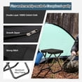 thumbnail image 2 of Taburete de camping KOKSRY portátil plegable 34 cm de aluminio, 2 of 6
