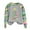 Grey, variant on Women's Tree Themed Printed Pullover Top With Shoulder Sleeve Hoodie Baggy Sweatshirt