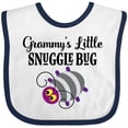 thumbnail image 3 of Inktastic Grammy Little Snuggle Bug Boys or Girls Baby Bib, 3 of 4