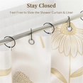 thumbnail image 3 of Shower Curtain Rings, Shower Curtain Rings Rust Proof, Gold, 3 of 5