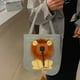 thumbnail image 4 of Bolsos De Mascotas Bolso Lion Pattern Cat Dog Carrier Bags de viaje saliente de lona suave para amantes de las mascotas, 4 of 7