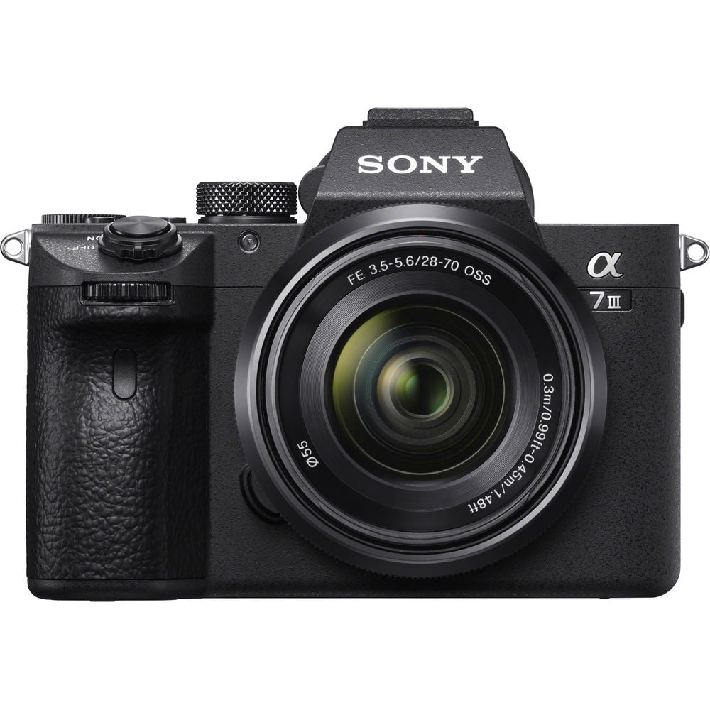 Sony a7 III Mirrorless Camera with 28-70mm Lens +35mm f/2.8 ZA