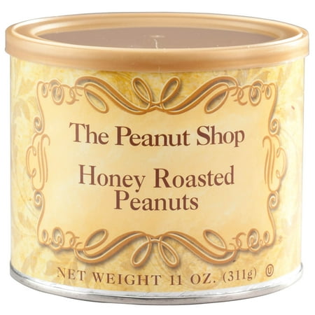 The Peanut Shop Honey Roasted Peanuts  11oz.