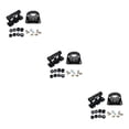 thumbnail image 4 of Advancent Bike Block Fork Mount Holder Aluminum Roof Alloy Car Thru Axle  Rack Carrier Type1 NO1, 4 of 6