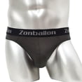 thumbnail image 6 of TANBOM Mens Hot Men Thong Underwear Comfortable Athletic Stretch Thong Purple+Black M, 6 of 9