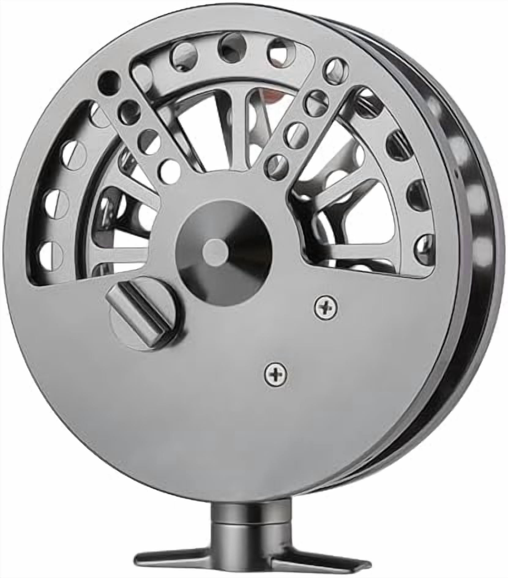 Centerpin Float Fishing Reel, 120mm, 4.75inch, Reversible Reel Direction, Free-Spinning Spool, Trotting, CNC Machined Aluminum, Steelhead, Trout and Salmon$$Sport & Recreation Other