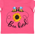 thumbnail image 4 of Inktastic Bee Kind Bees and Sunflower Boys or Girls Toddler T-Shirt, 4 of 5