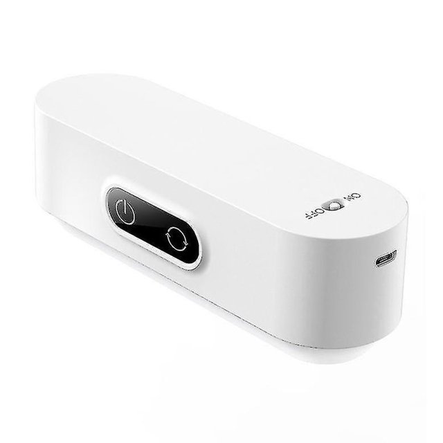 lámpara de escritorio con protección ocular por inducción infrarroja, doble imán lámpara de mesa blanca, vista 3/4 frontal; cuerpo rectangular redondeado en ABS con botones táctiles frontales iluminados, puerto USB-C lateral y botón ON/OFF en la tapa; tamaño 110×110×150 mm, batería 1200 mAh, montaje magnético y proyección giratoria según especificación.