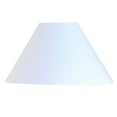 thumbnail image 2 of SH-1002-OW-Cal Lighting-Coolie - Plain Linen Shade-12 Inches Tall and 19 Inches Wide, 2 of 2