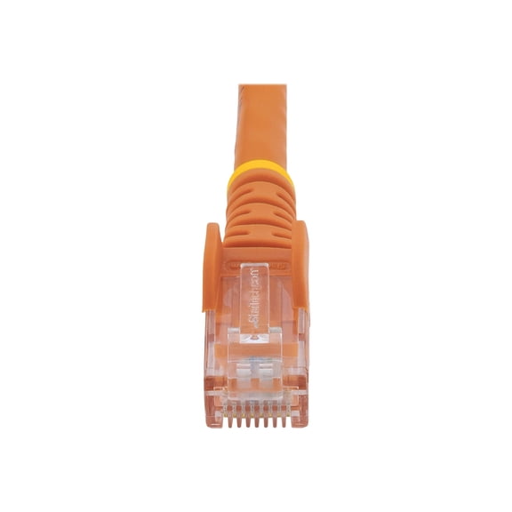 StarTech 6ft CAT6 Cable - Orange CAT6 Ethernet Cable - Gigabit Ethernet Wire - 250Mhz 100W PoE RJ45 UTP CAT 6 Network Patch Cord Snagless (N6PATCH6OR)
