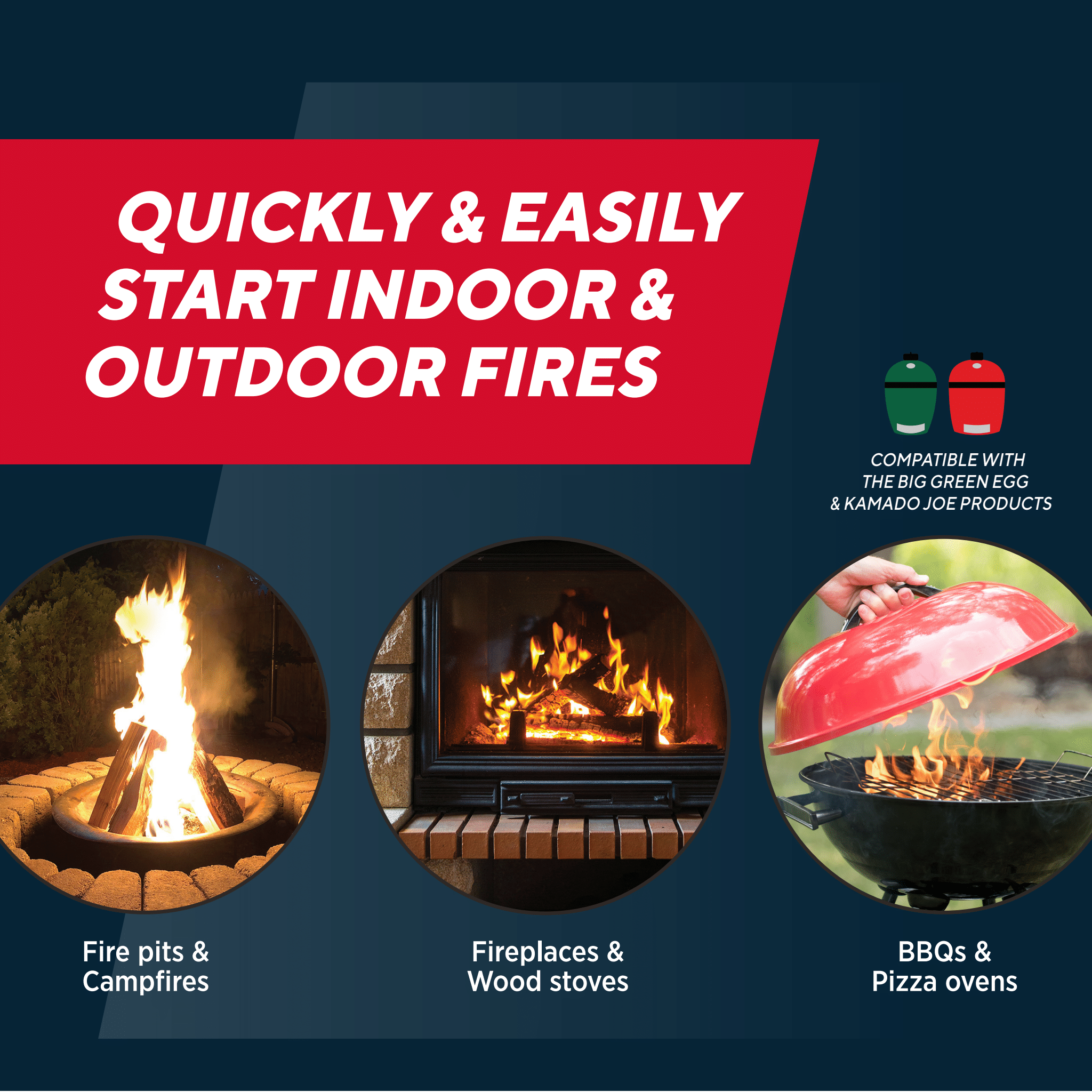 RUTLAND Safe Lite® Fire Starter Squares, 144 count