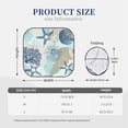 thumbnail image 3 of Xecao Algae Corals and Seashells for Foldable Car Sun Shades (2-Pack) offer sun protection with an easy-fold design for convenient windshield shading., 3 of 7