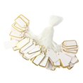 thumbnail image 2 of 100pcs Jewellery Rings Labels Price Tags ing String Price Labels Tags Golden, 2 of 8