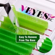 Veyes Forest Eyelash Extensions 0.07MM Colored Individual Green Lash Extensions for Professtional
