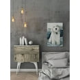 thumbnail image 3 of Parvez Taj White Furry Friend Canvas Wall Art, 3 of 9