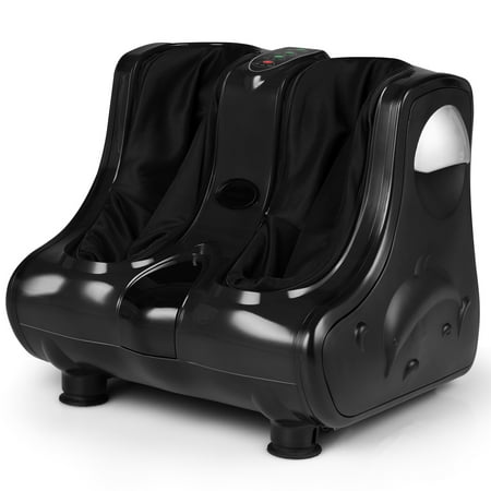 Costway Foot & Calf Massager with Heat Vibration Deep Kneading Shiatsu