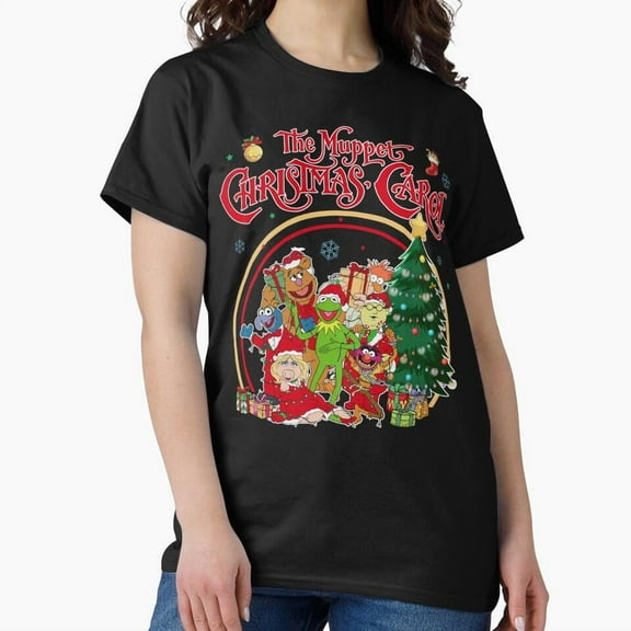 The Muppet Christmas Carol Vintage Style Holiday Movie Fan G11316 Unisex T-Shirt, Up to Size 5XL