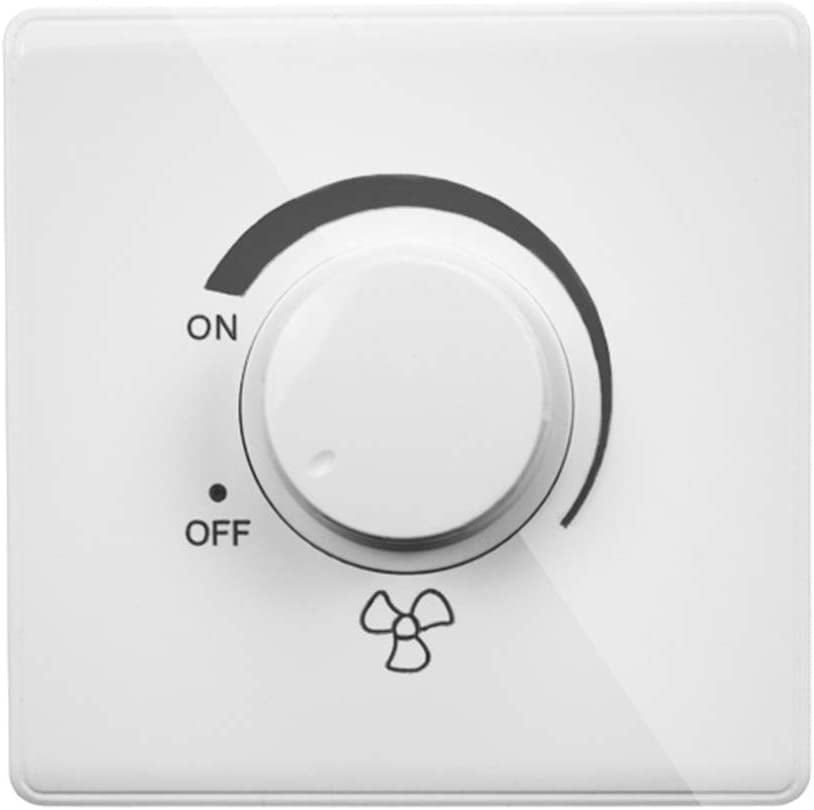 86 Type Ceiling Fan Adjustment Stepless Speed Controller Wall Switch