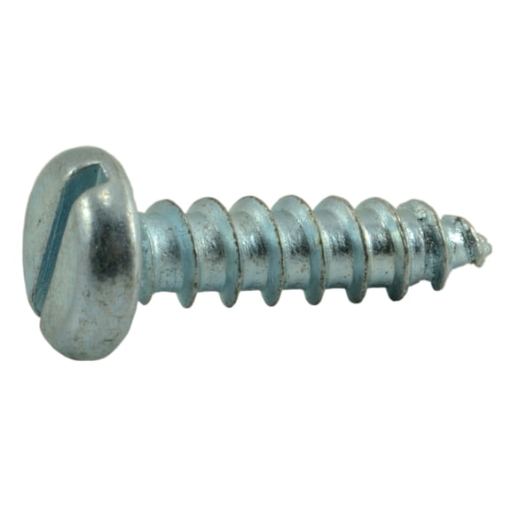 #8 x 5/8" Zinc Slotted Pan Head Sheet Metal Screws SMSPS-265 (75 pcs.)