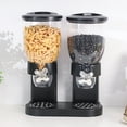 thumbnail image 5 of NSESSHome Small Barrel Cereal Machine Breakfast Cereal Grain Dispenser Kitchen Oatmeal Storage Tank Snack Storage Tank, 5 of 8