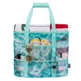 thumbnail image 1 of Bolsa de Playa KABAQOO de Malla Extra Grande Impermeable con 9 Bolsillos, 1 of 7