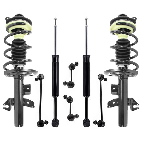 Front Strut Rear Shocks & Links For Chrysler 200 All Wheel Drive 2015-2017
