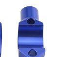 thumbnail image 4 of Abrazadera Universal para soporte de espejo de manillar, adaptador de aleación de aluminio para motocicleta de 22mm, rosca para Crf 250x 450RX Azul DYNWAVEMX Abrazadera de montaje de espejo, 4 of 5