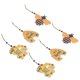 thumbnail image 2 of Cute Honeycomb Pendants 6Pcs Bee Shape Ornaments For Friends And Family Yellow Pastoral Style Decoration, 2 of 3