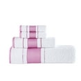 thumbnail image 3 of Kafthan  Textile Fishbone Turkish Cotton Bath Towels (Set of 4) - 59"L x 35"W x 0.5"H White, 3 of 5