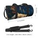 thumbnail image 2 of Balery Starry Sky Sleep White Bear Bolsa de Gimnasio para Mujeres y Hombres, Bolsa de Viaje Impermeable, Bolsa de Fin de Semana con Compartimento para Zapatos y Bolsillo Húmedo, 2 of 6