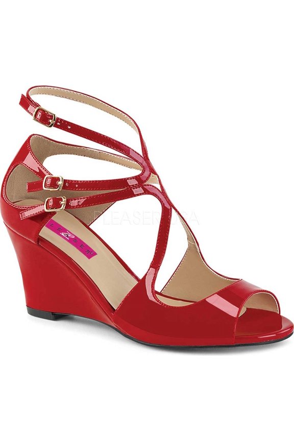 Women's Pleaser Pink Label Kimberly 04 Wedge Sandal