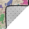 thumbnail image 4 of Area Rugs For Living Room Decor - Funny Cute Poodle Dog Multi Color Anti Slip Throw Washable Rugs 3x5 For Bedroom, Soft Indoor Carpet For Bedroom Living Room 60x39In, 4 of 5