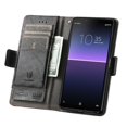 thumbnail image 3 of Compatible With Sony Xperia 10 Ii Rfid Blocking Leather Wallet Case Card Holder Flip Folio Shockproof Cover, 3 of 3