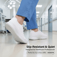 thumbnail image 3 of LANCROP Women Slip On Shoes Athletic Sneakers White Walking Shoes Casual Tennis Sneaker, 3 of 8